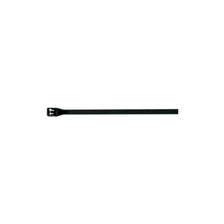 Del City 14 UV Black Cable Ties, 100 Pieces